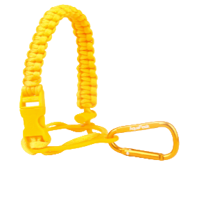 Aquaflask Water Bottle AquaFlask Paracord Plain Lemon Slush Durable & Secure AF-B193