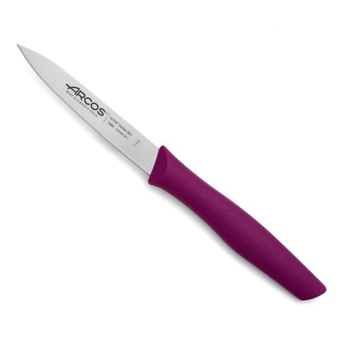 ARCOS CUTLERY Arcos Carded Paring Knife 100 mm Fuchia 8.C188631 (7659863670873)