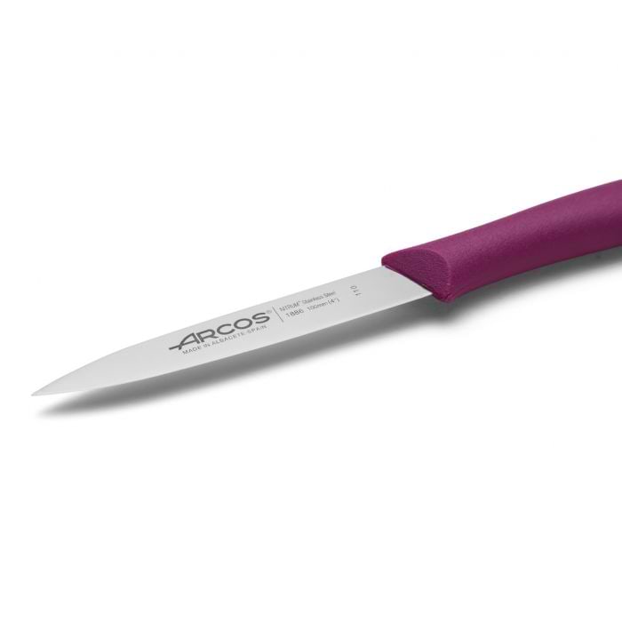 ARCOS CUTLERY Arcos Carded Paring Knife 100 mm Fuchia 8.C188631 (7659863670873)