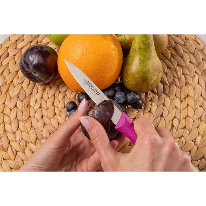 ARCOS CUTLERY Arcos Carded Paring Knife 100 mm Fuchia 8.C188631 (7659863670873)