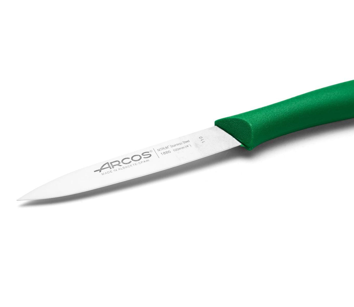 ARCOS CUTLERY Arcos Carded Paring Knife 100 mm Green 8.C188621 (7659850989657)