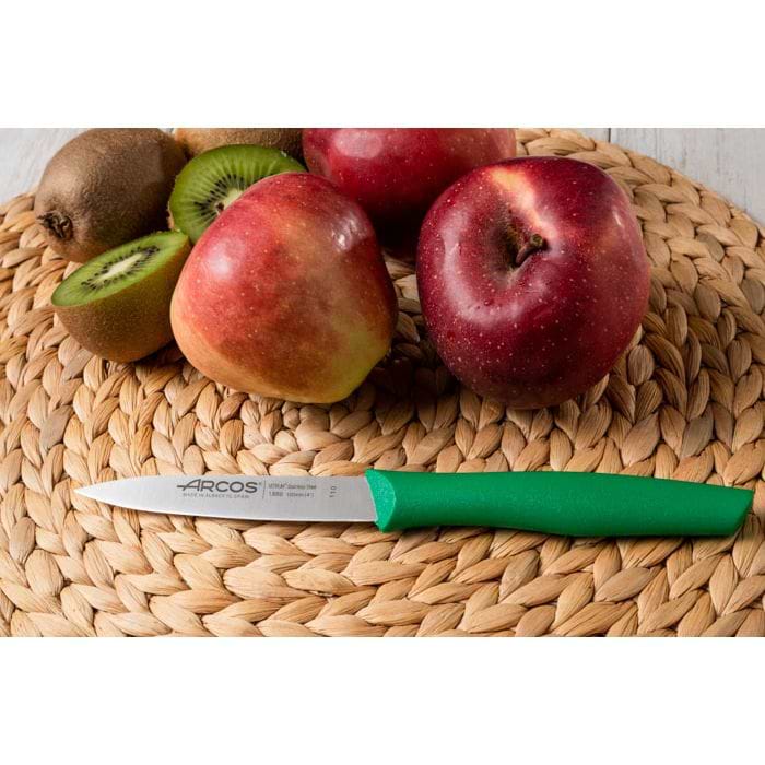 ARCOS CUTLERY Arcos Carded Paring Knife 100 mm Green 8.C188621 (7659850989657)