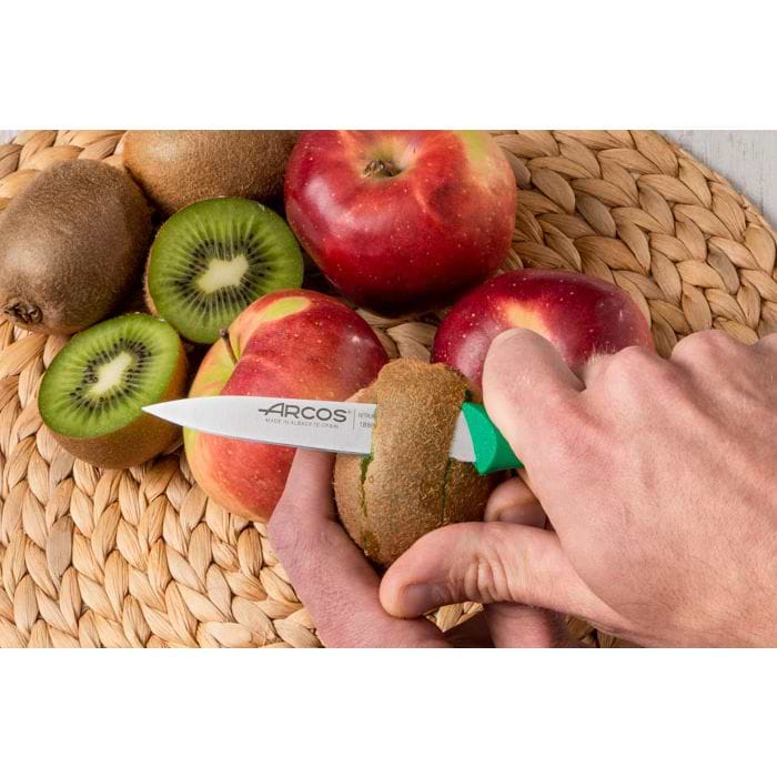 ARCOS CUTLERY Arcos Carded Paring Knife 100 mm Green 8.C188621 (7659850989657)
