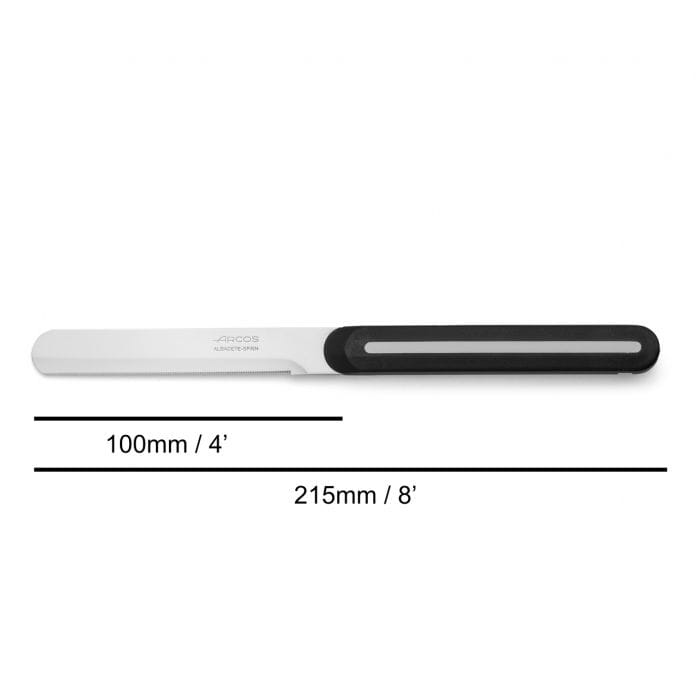 ARCOS CUTLERY Arcos Linia Utility Knife 100 mm Black 2 Piece 8.8493 (7667009650777)