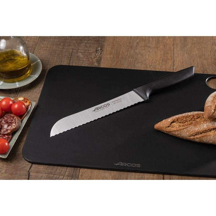 ARCOS CUTLERY Arcos Niza Series 200 mm Bread Knife Black 8.1357 (7666995953753)