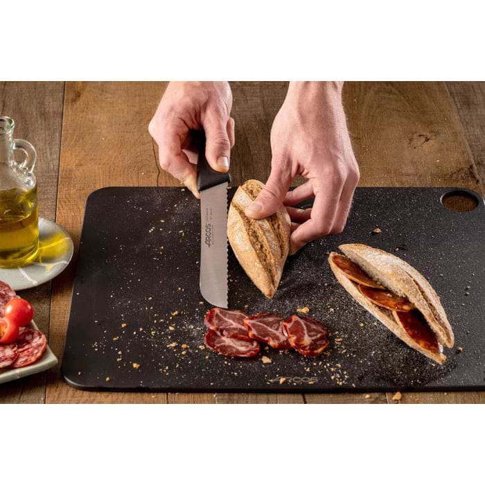 ARCOS CUTLERY Arcos Niza Series 200 mm Bread Knife Black 8.1357 (7666995953753)