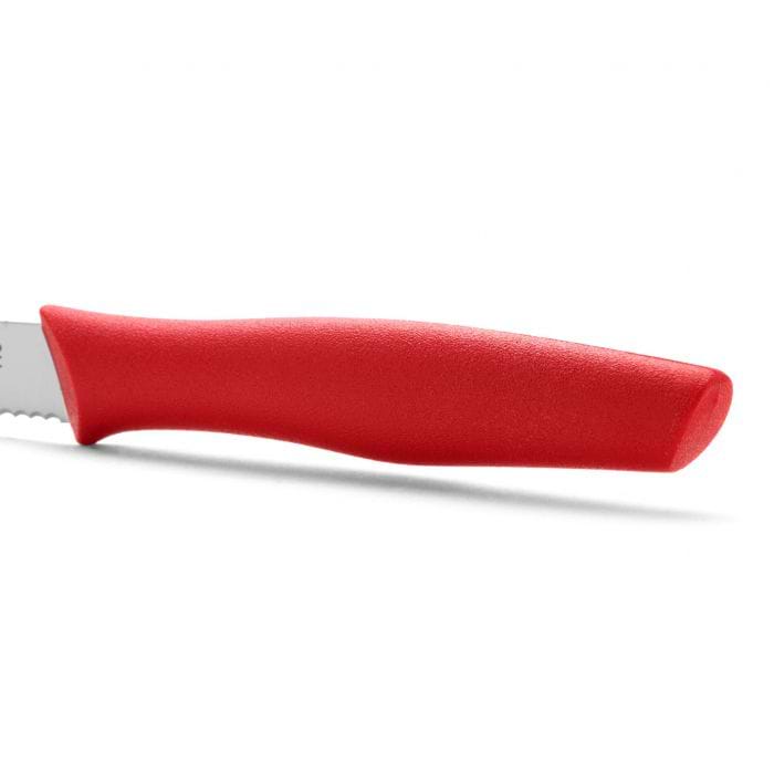 ARCOS CUTLERY Arcos Nova Series Serrated Knife 100 mm Red 8.C188612 (7659873108057)