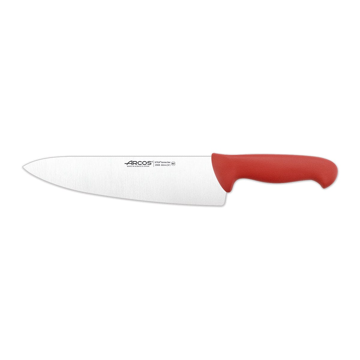 ARCOS Knife Arcos cooks knife Red 250mm (7335657144409)