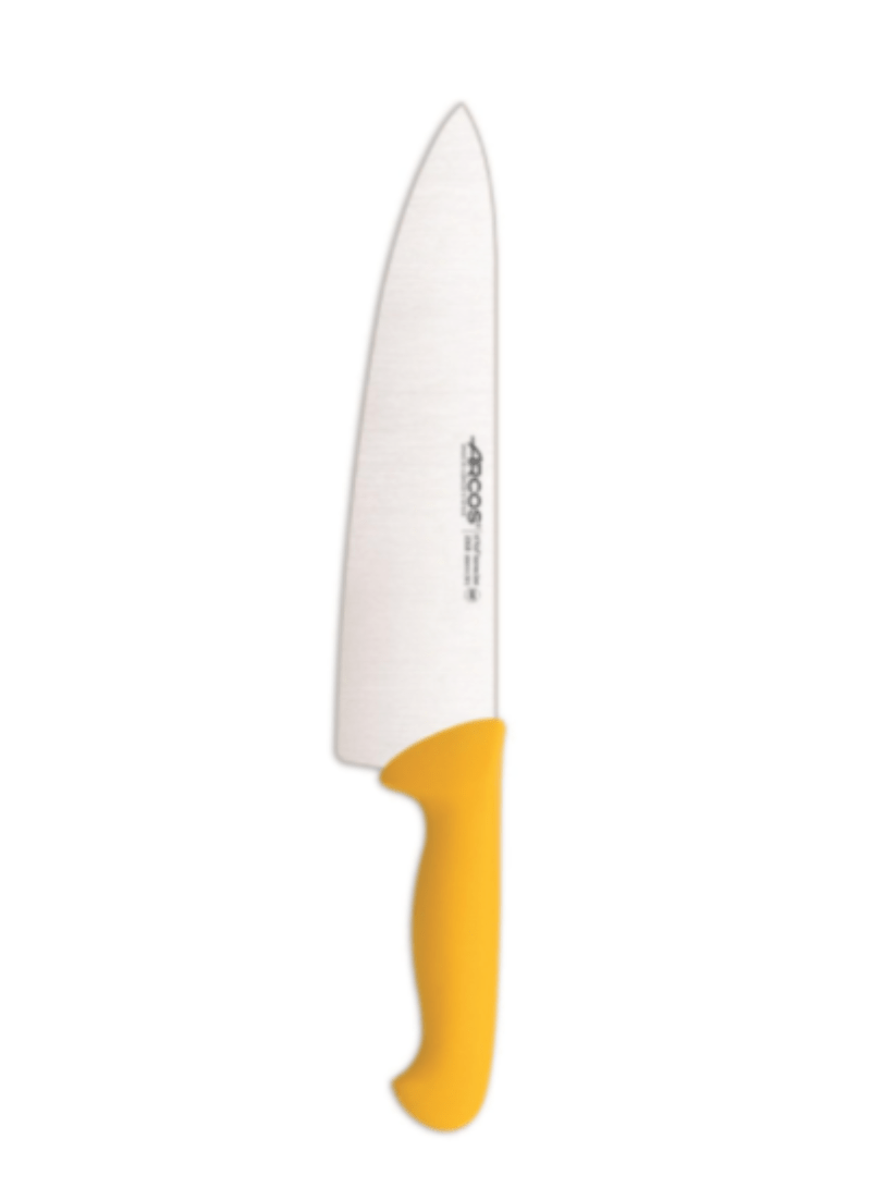 ARCOS Knife Arcos Cooks Knife Yellow 250 mm