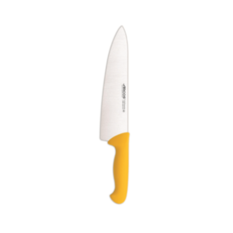 ARCOS Knife Arcos Cooks Knife Yellow 250 mm