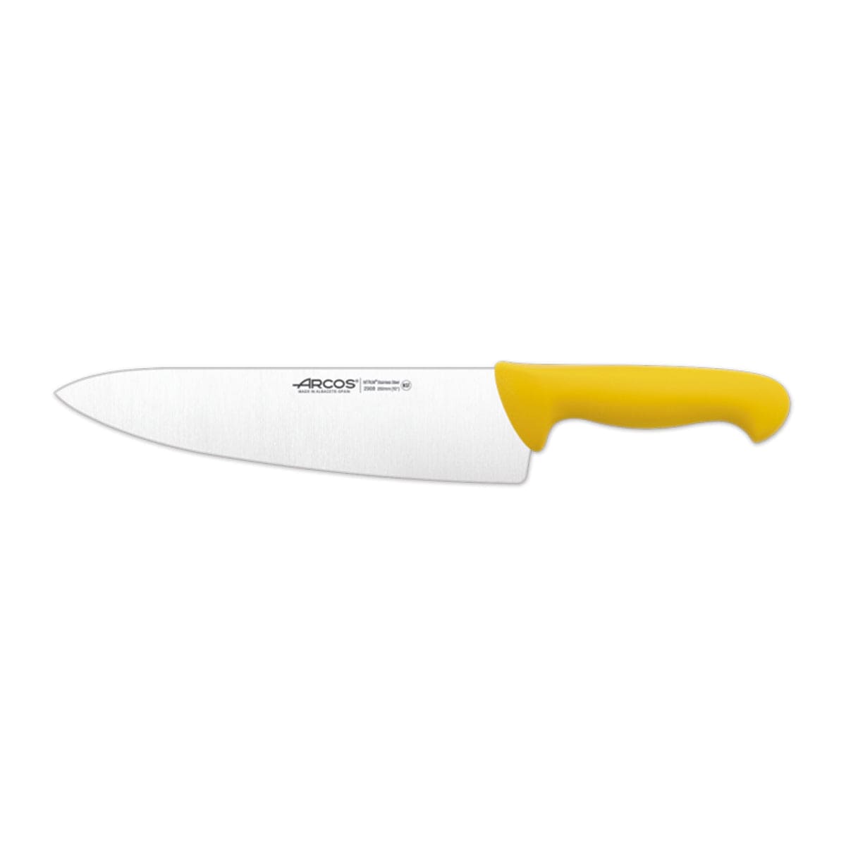 ARCOS Knife Arcos Cooks Knife Yellow 250mm (7335656063065)