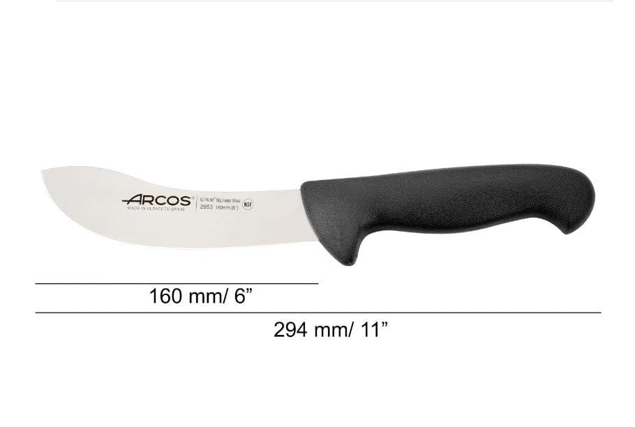 ARCOS Knife Arcos Skinning Knife 160MM Black 8.295325 (7536828973145)