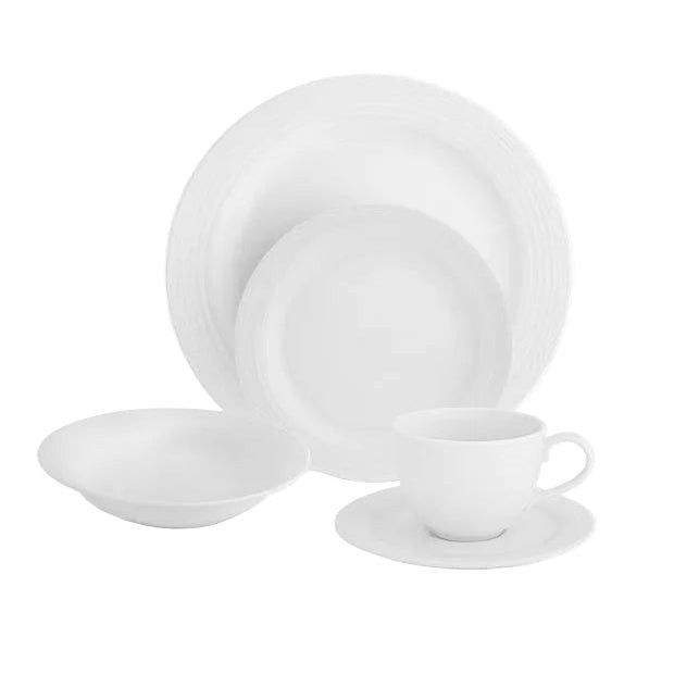 Noritake Arctic White Dinner Set Of 20 ARCT112