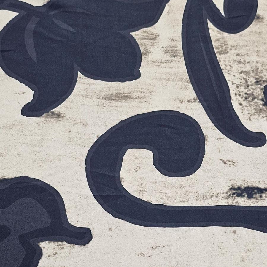 ARMANI SATIN Dress Fabric Digital Print Armani Satin Molted Flower 150 cm (7885168705625)
