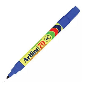 Artline Tech & Office Artline EK-70 Bullet Tip Permanent Marker-Blue (7314994135129)