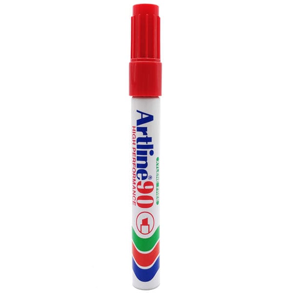 Artline Tech & Office Artline Marker EK90 Permanent Red (7314999148633)