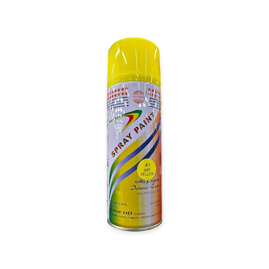 ARTS & CRAFT Habby Deep Yellow Aesorol Spray Paint Black 450 ml (6560912212057)