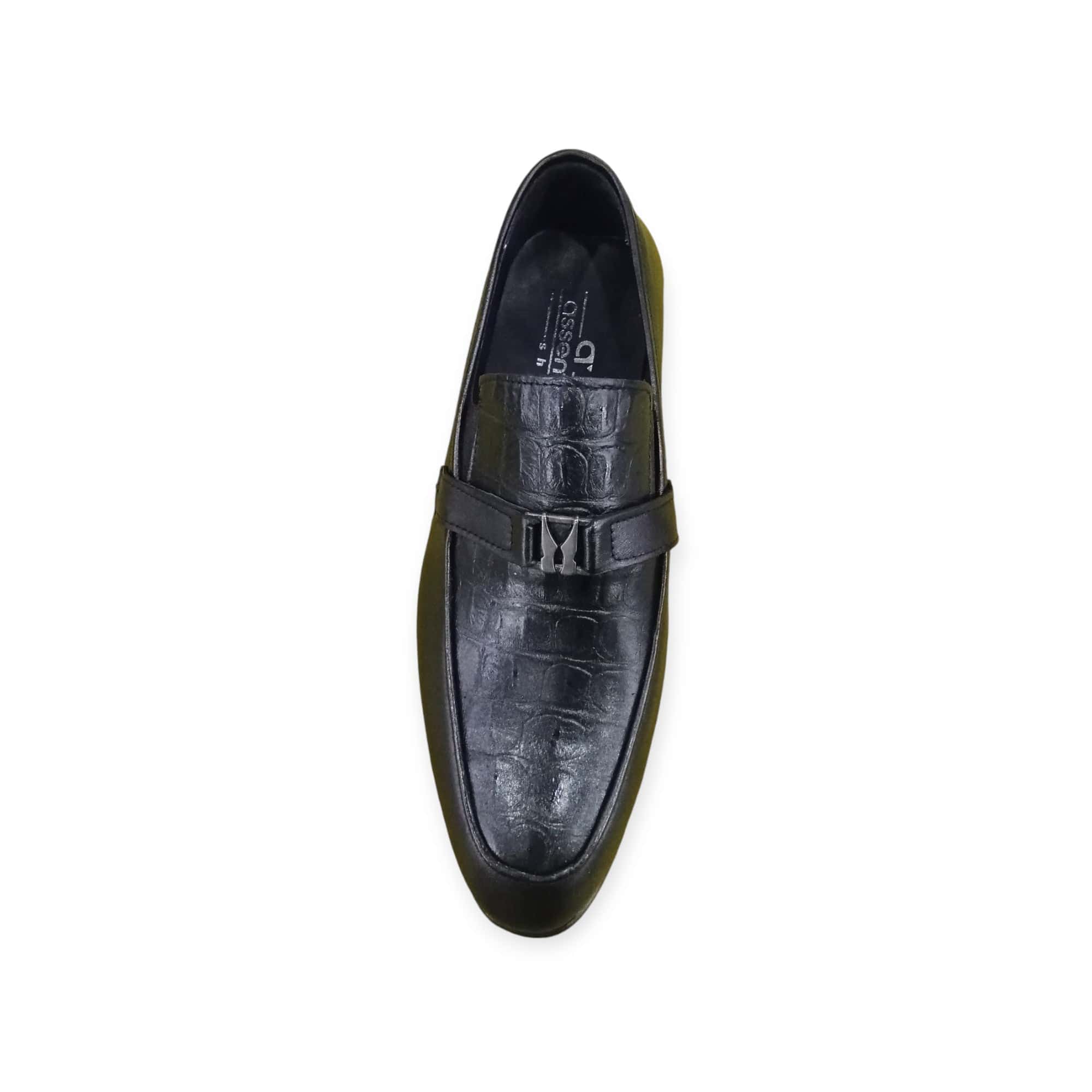 Assente Formal Shoes Assente Men's Slip On Shoe Black (7814814466137)