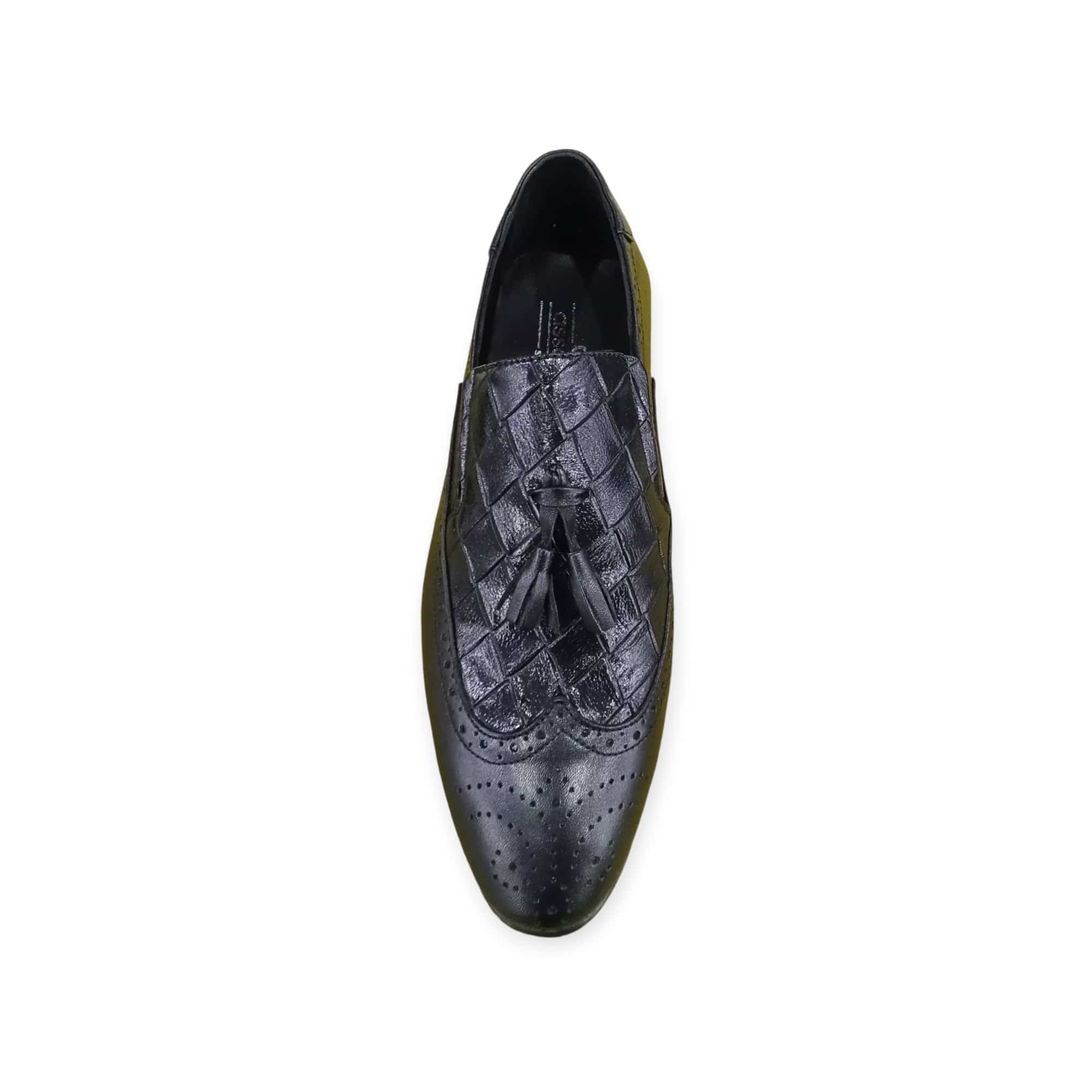 Assente Formal Shoes Assente Men's Slip On Shoes Black (7814810009689)