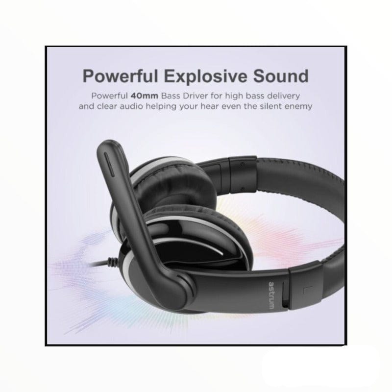 astrum Headset Astrum USB Headset HS780 (7525101961305)