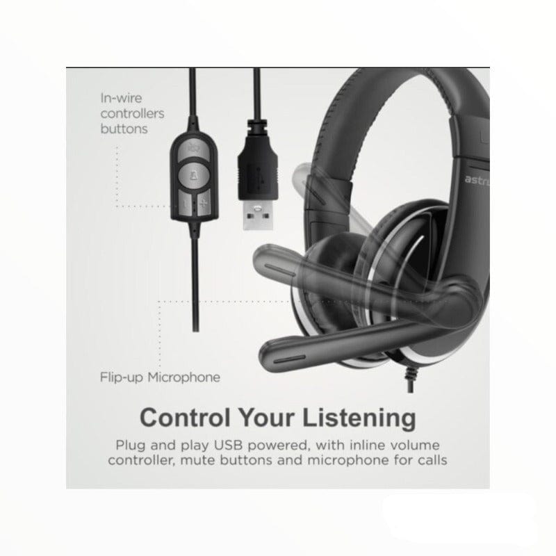 astrum Headset Astrum USB Headset HS780 (7525101961305)