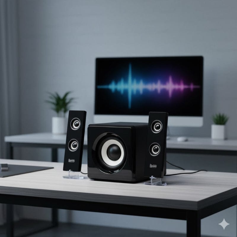 AUDIOMATE Speaker Audiomate SP2719/SP3000U/SP3500B Speakers With Sub (AUX)