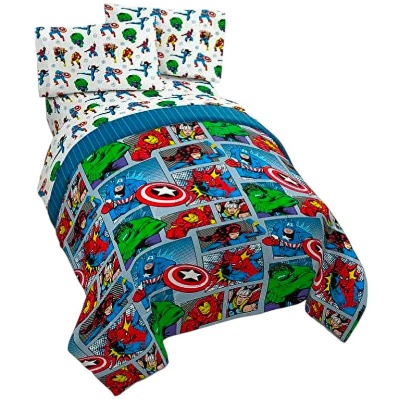 100% Printed Cotton Sheeting Fabric Avangers 240 cm (8042859724889)