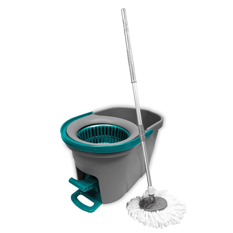 Awion Dustpan With Broom Awion Spin Mop Turbo Pedal Mop Set 17 Liter SPM252