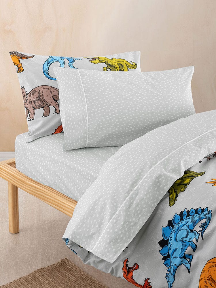 Linen House SHEET SET Linen House Grey Liam Sheet Set (6571016159321)