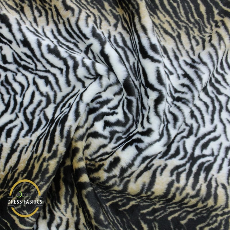 FUR Dress Forms Fur Fabric Tiger 150cm (7063938236505)