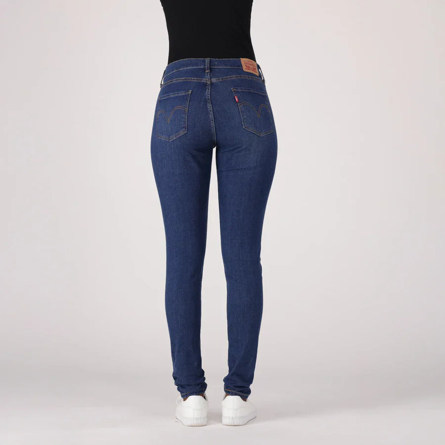 Levi's Curvy Hirise Superskinny Blue Wave Dark A41230042