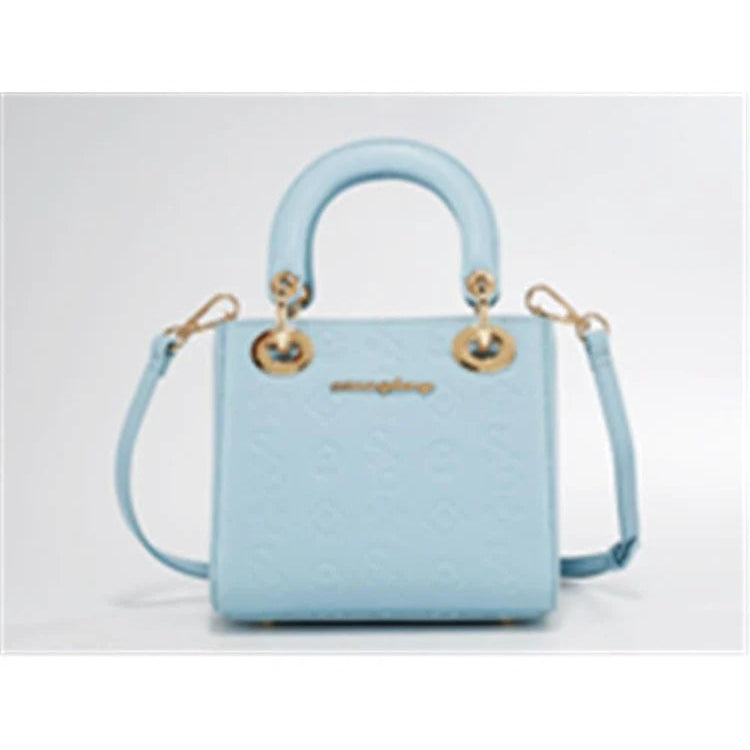 Sissy Boy Mini Debossed Love Tote Blue (8004947902553)