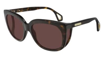 Gucci Sunglass Gucci Women Sunglass GG0468S-002 57 (6543603073113)