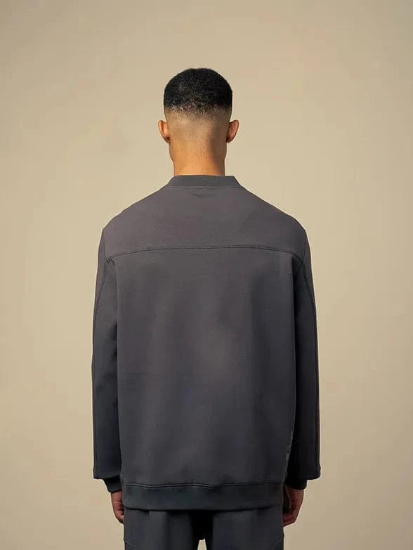 Polo Sweater Polo Mens Sport Long Sleeve High Collar Sweat Top