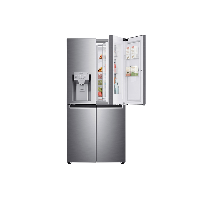 LG Side by side fridge Lg 570 Silver Side By Side GC-J22FTLPL (6563044229209)