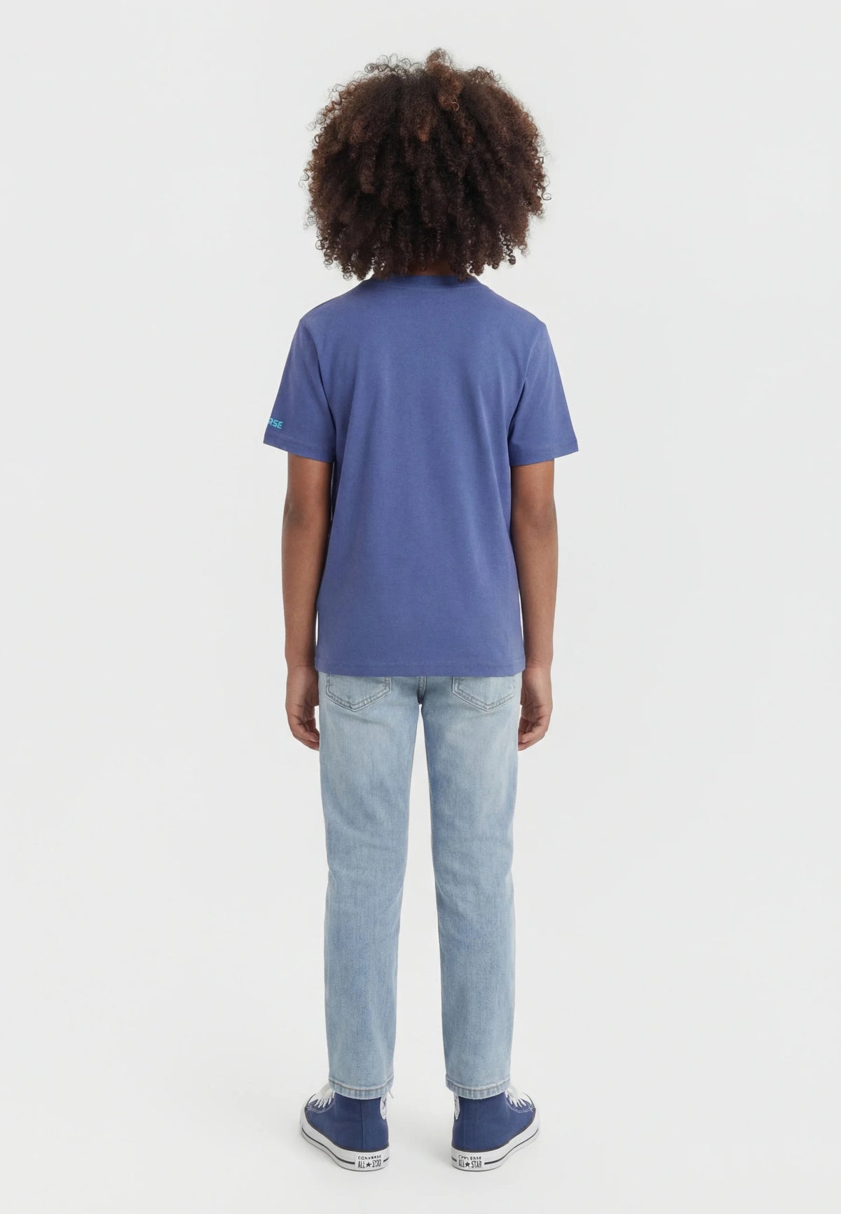 Converse Photo Real Canvas Sneaker Tee-Indigo Storm 9CH931