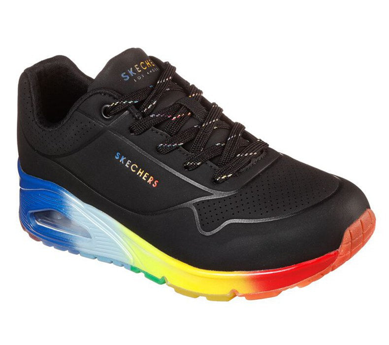 Skechers Uno Rainbow Souls Black Multi (7403032805465)