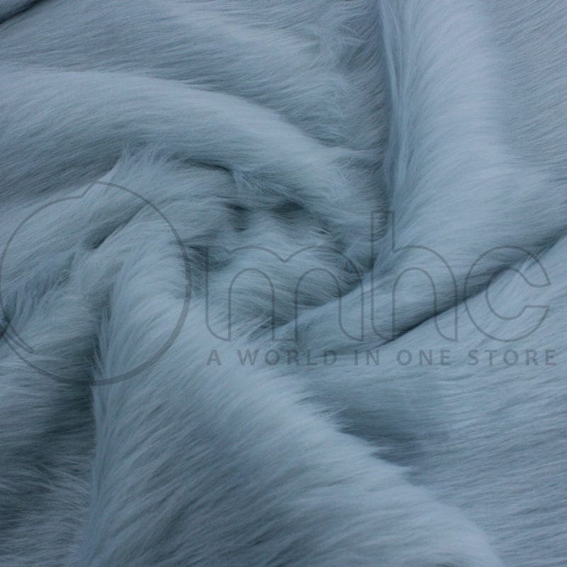 FUR Dress Forms Fur Fabric Baby Blue 150cm (7076057088089)