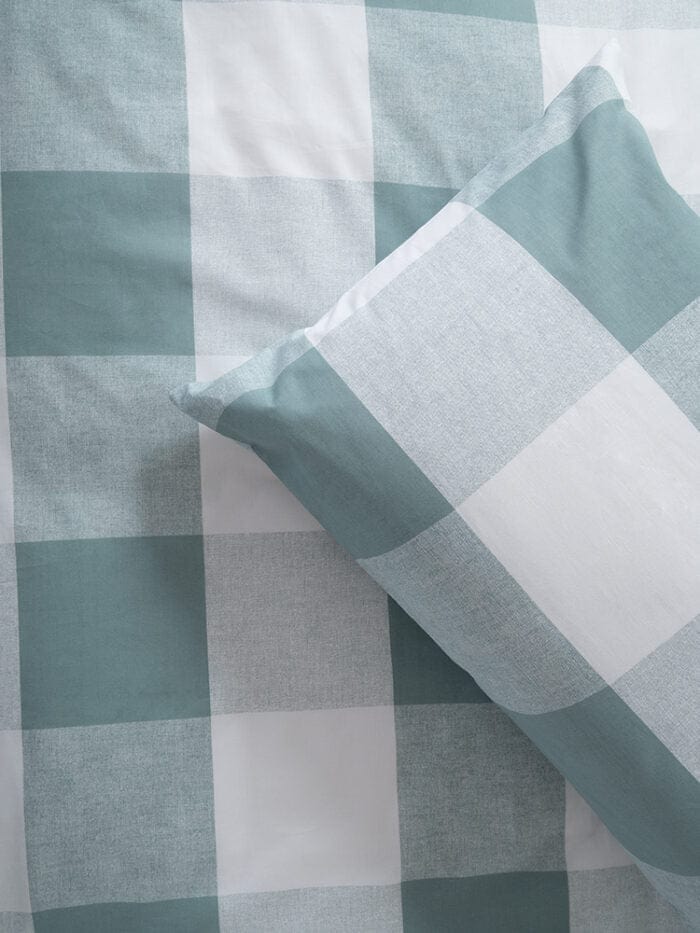 Linen House Duvet Cover Linen House Alec Duck Egg Duvet Cover Set (7084111233113)