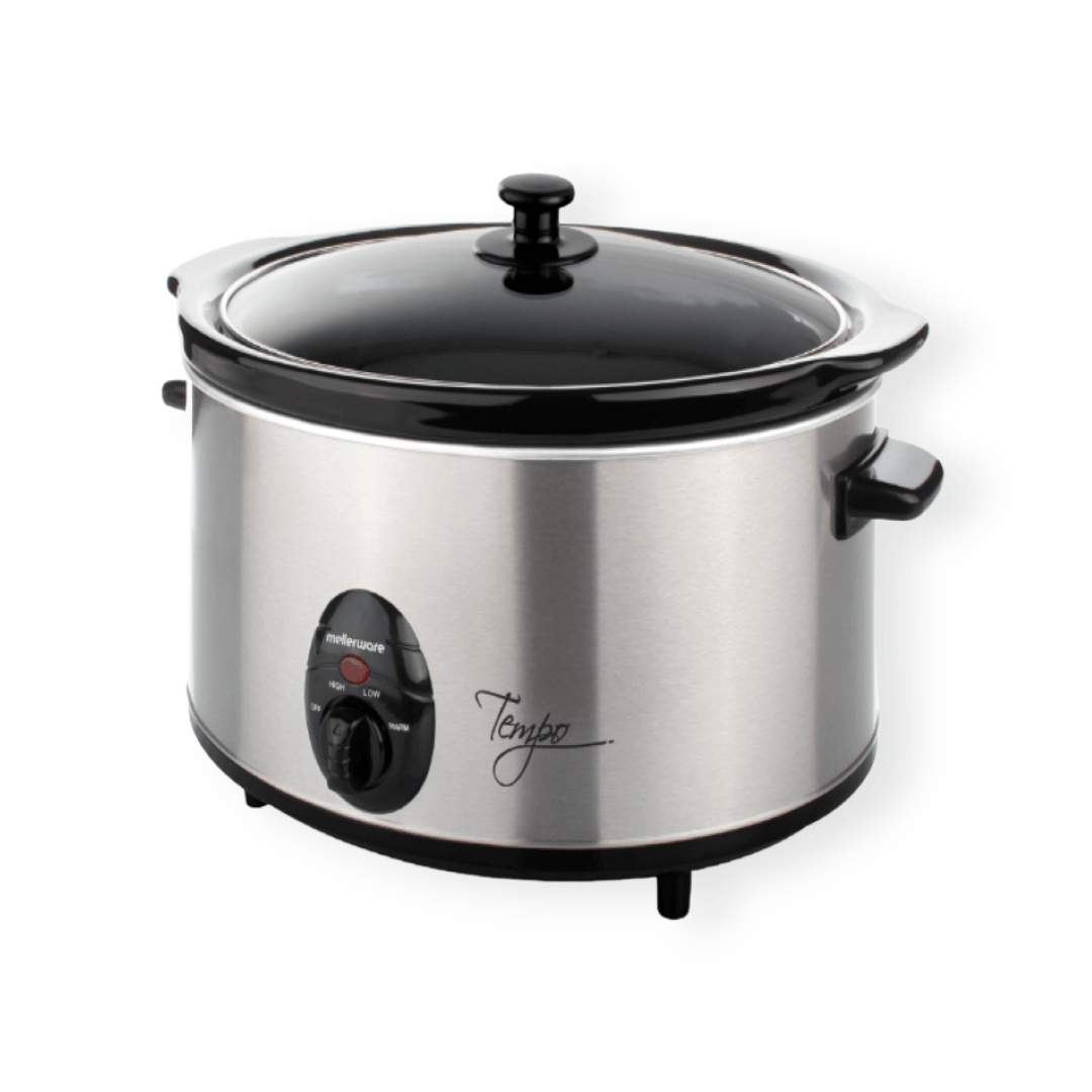 Mellerware SLOW COOKER Mellerware 240W Tempo Slow Cooker 3.5 Litre (7011074277465)