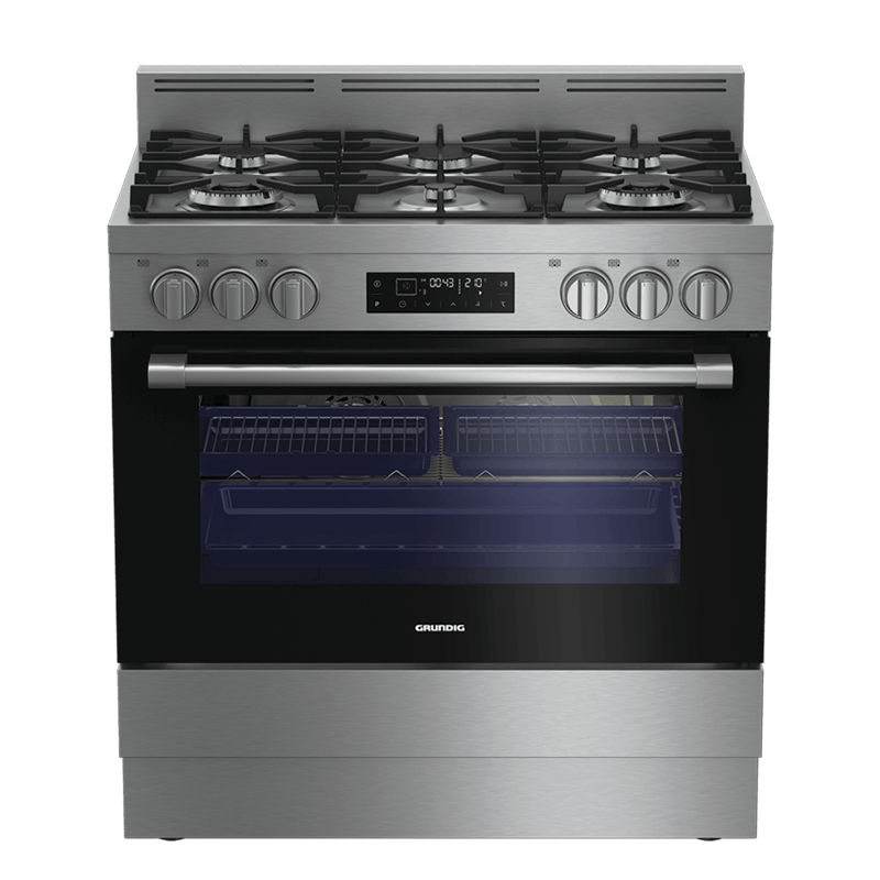 Grundig Gas Stove Grundig 6 Burner Gas Stove Inox- GFLM14020XC (6536134459481)