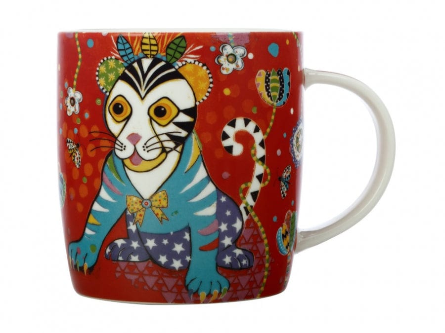 Maxwell & Williams MUG Maxwell & Williams Rainbow Jungle Mug Tiggy & Tiny 370ml DX1053 (7155221069913)