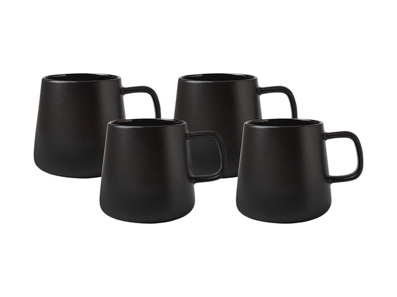 Maxwell & Williams MUG Maxwell & Williams Sala Mug Set of 4 Black 375ml DI0427