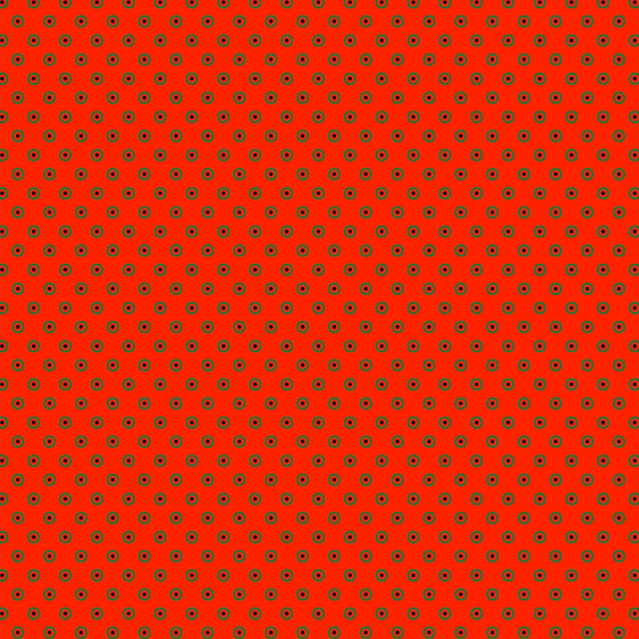 Original 3 Cat Fabric C/W16 DK Orange 90cm