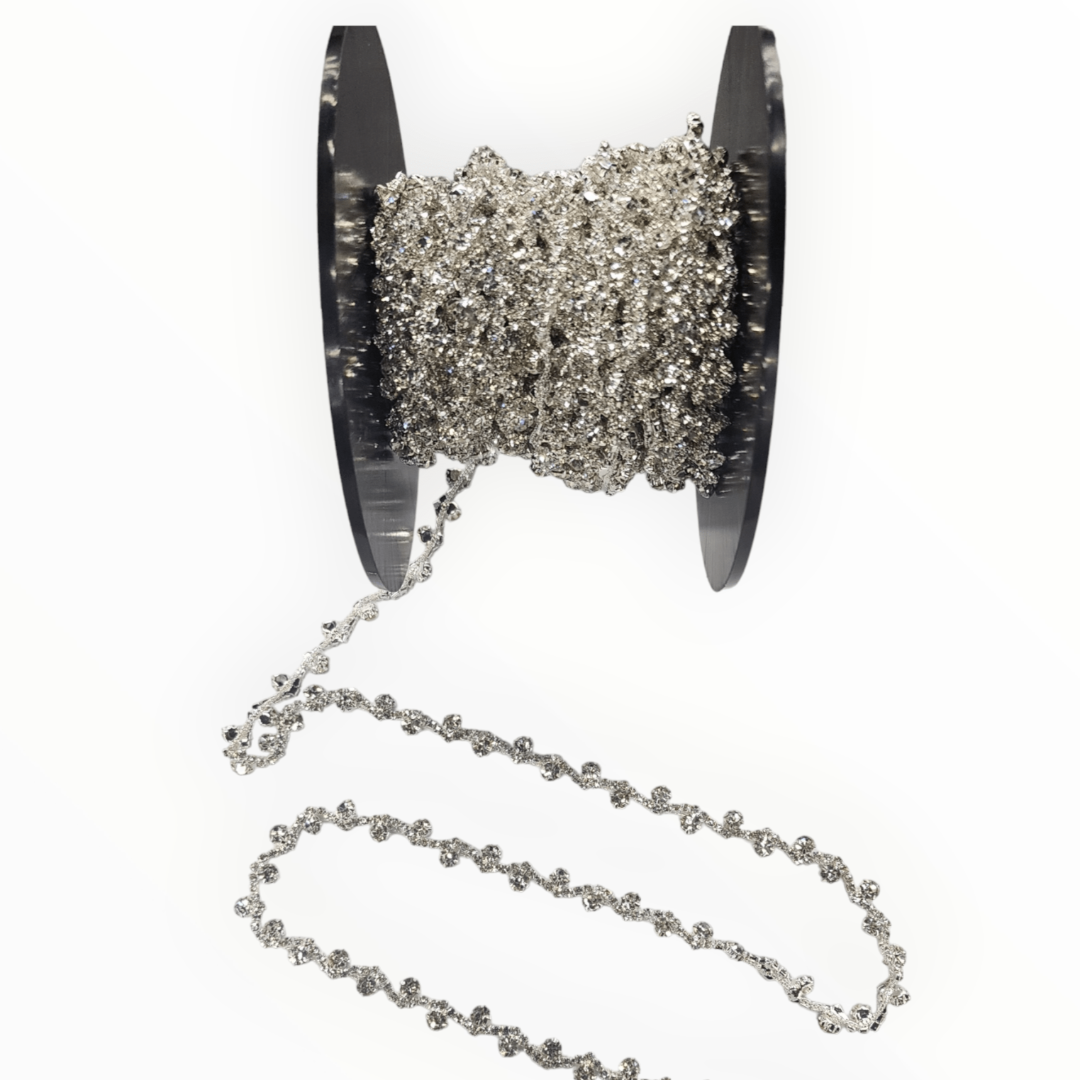 TRIMMINGS HABBY Diamante Trimming Aiza (7681933934681)