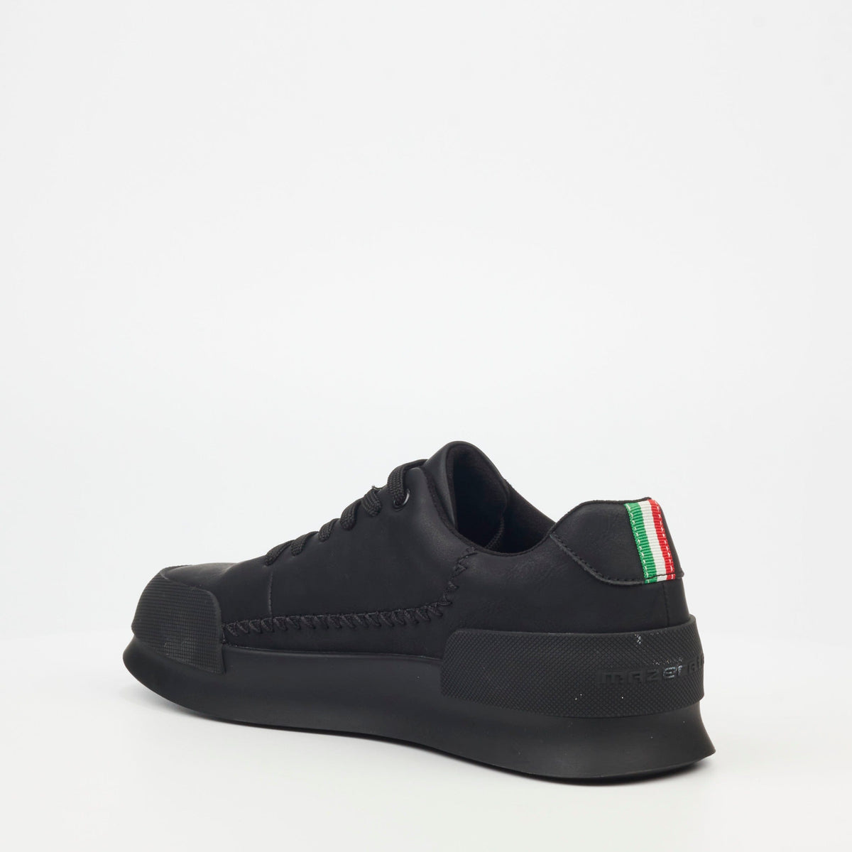 Mazerata Casual Shoes Mezerata Valentino 2 Nub Black (7398765625433)