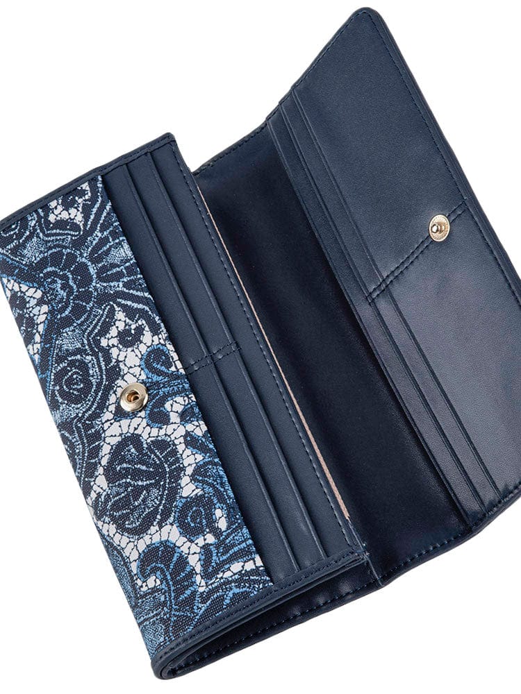 Polo Ladies Purse Polo Bedford Clutch Purse Navy POS454356 (7229948690521)