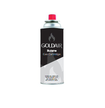 Goldair Gas Cylinder Goldair Butane Gas Cartridge 450ml SUTTP-2000 (7498230399065)