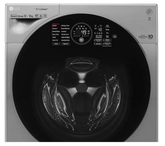 LG Washing Machines LG 12/8KG Washing Machine FH6G1BCHK6N (6961288773721)
