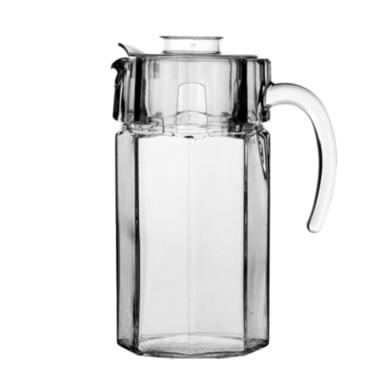 Green Apple jug Green Apple Deli Glass Jug With Lid 1.7 Litre (6976612827225)